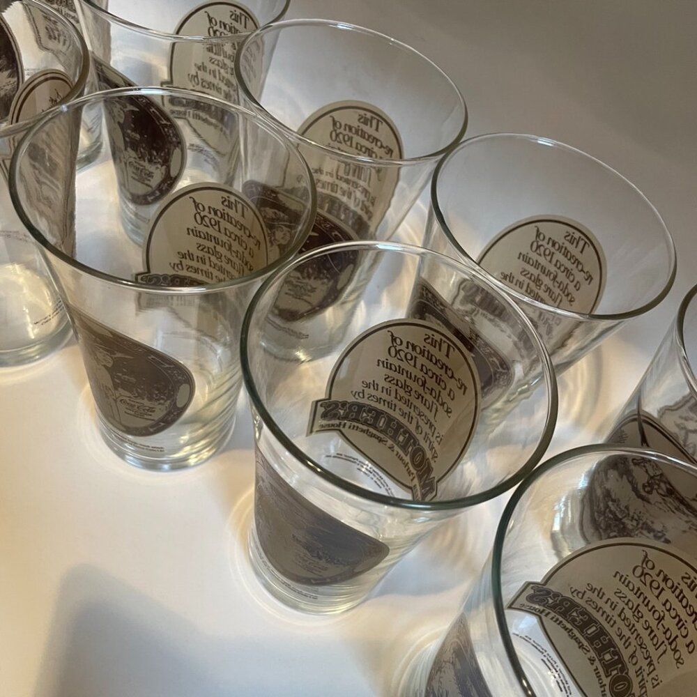 Vintage Coca-Cola Collector Glasses (10)